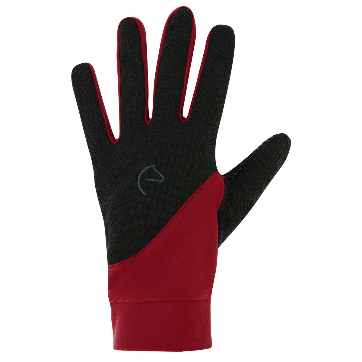 EQUITHÈME Knit Digital Gloves - Adult - Plum - 930114343_packshot_1