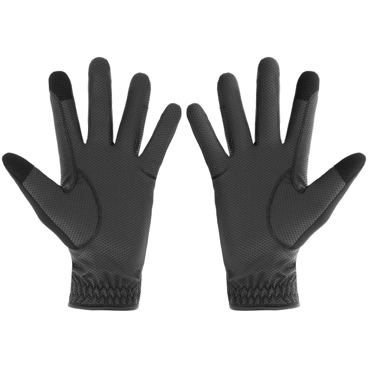 EQUITHÈME EK-Softshell Gloves - Black - 930268022_packshot_2