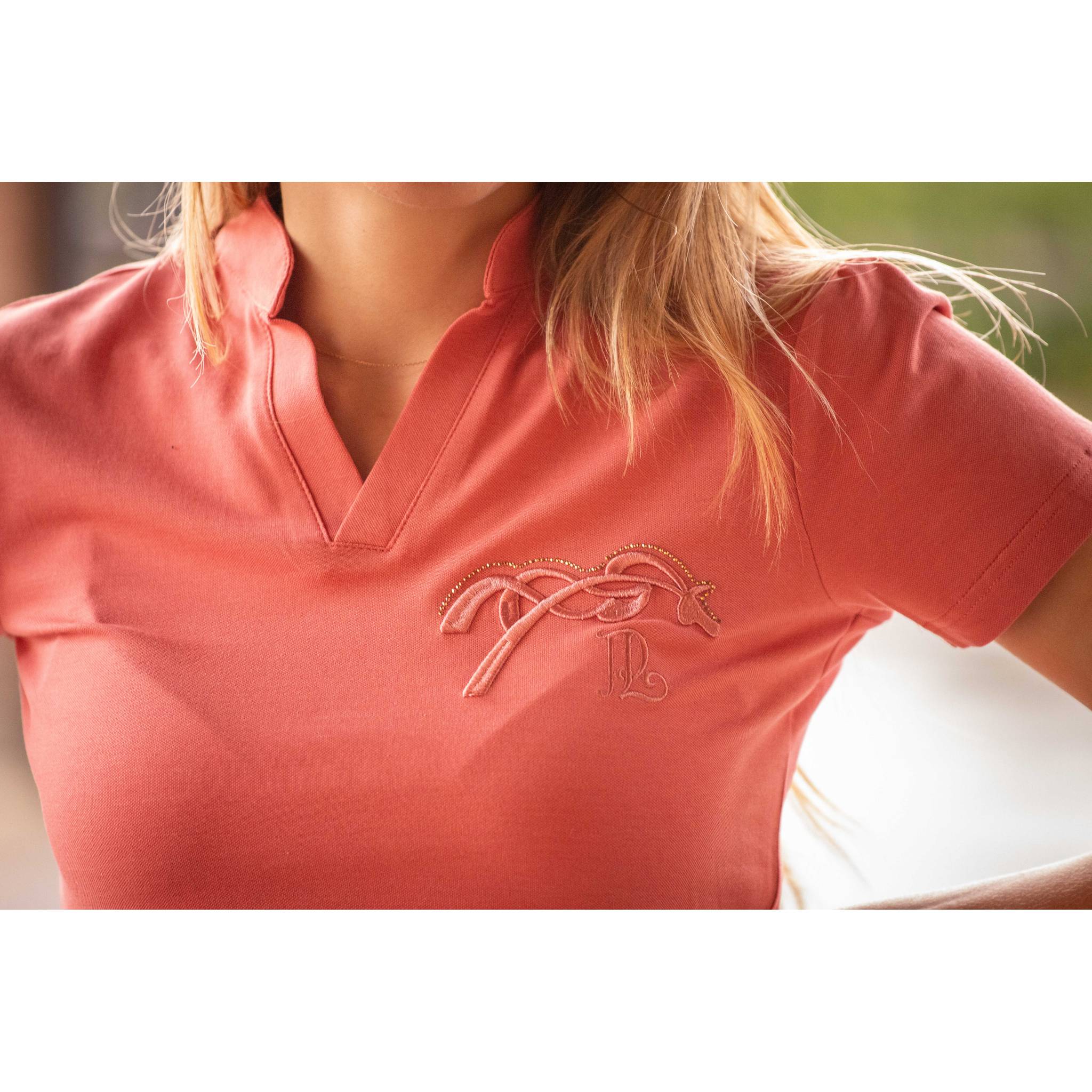 Penelope Josie Polo - Women's Peach - 963423251_ambi_2