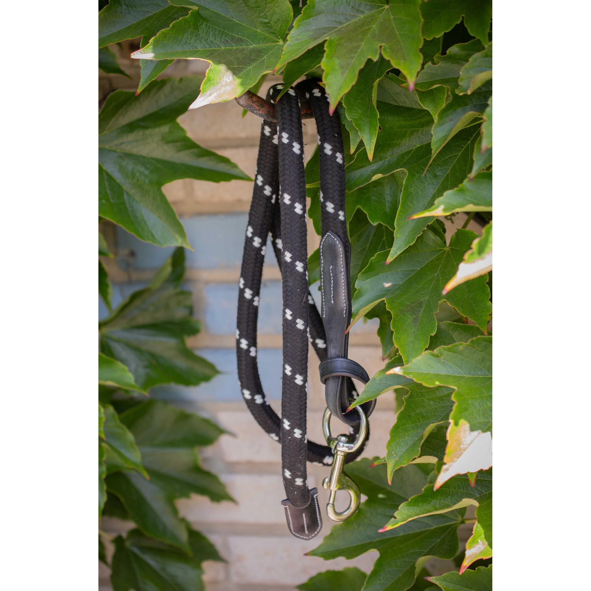 Pénélope rope and leather Lead Rope Black 520801002