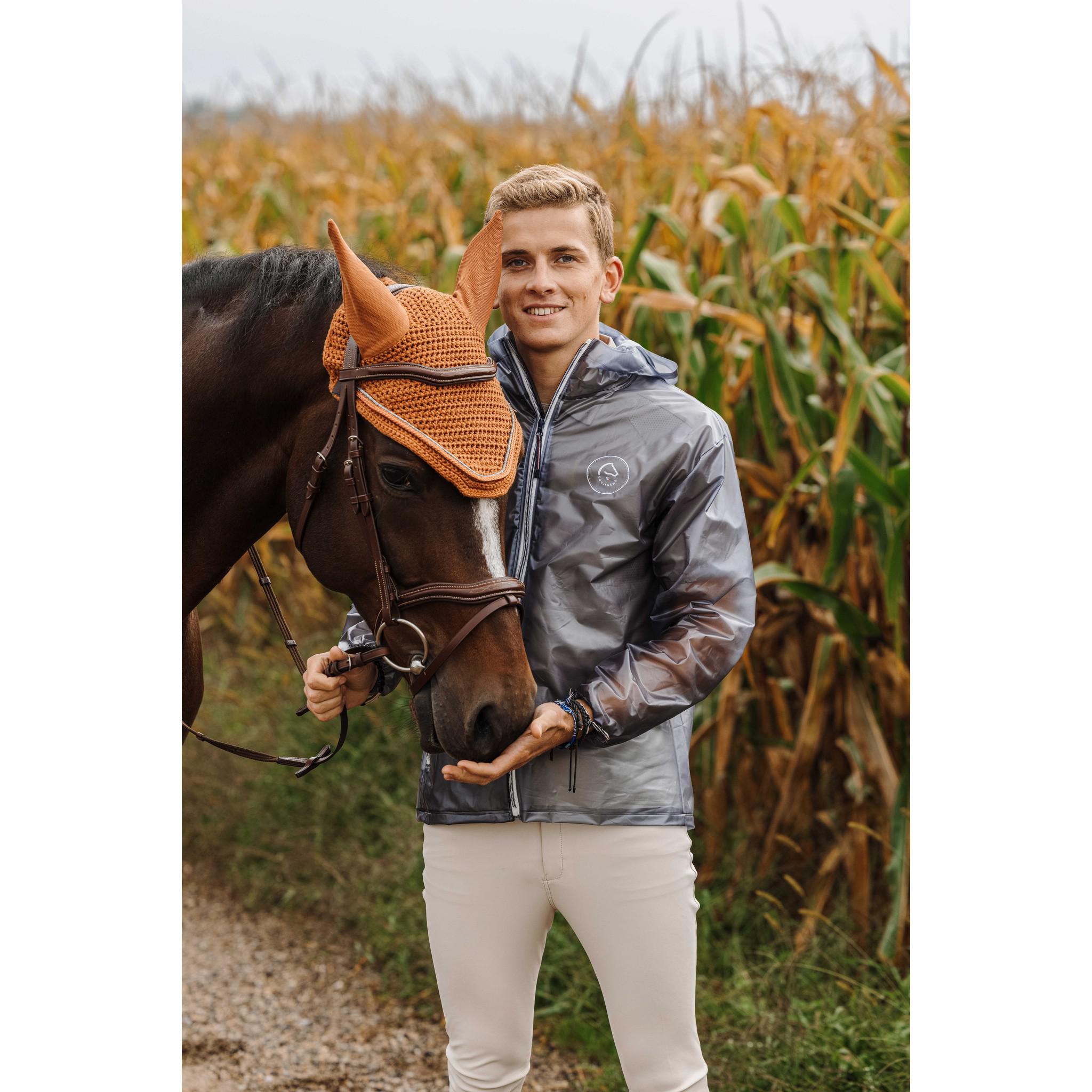 EQUITHÈME Saigon Raincoat - Adult Grey 965031103