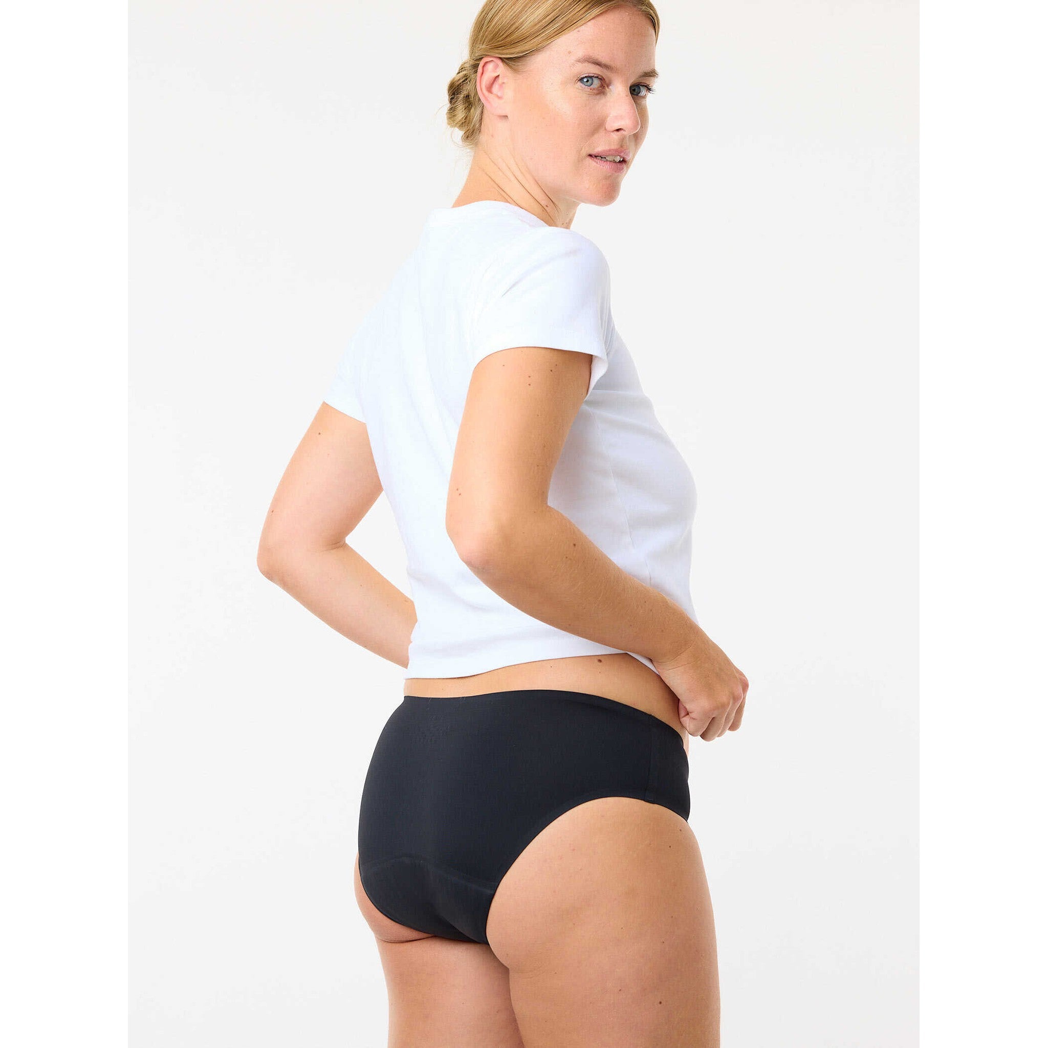SMOON 2-Pack Menstrual Panties for Medium and Heavy Flow - Women Black - 983401022_ambi_2