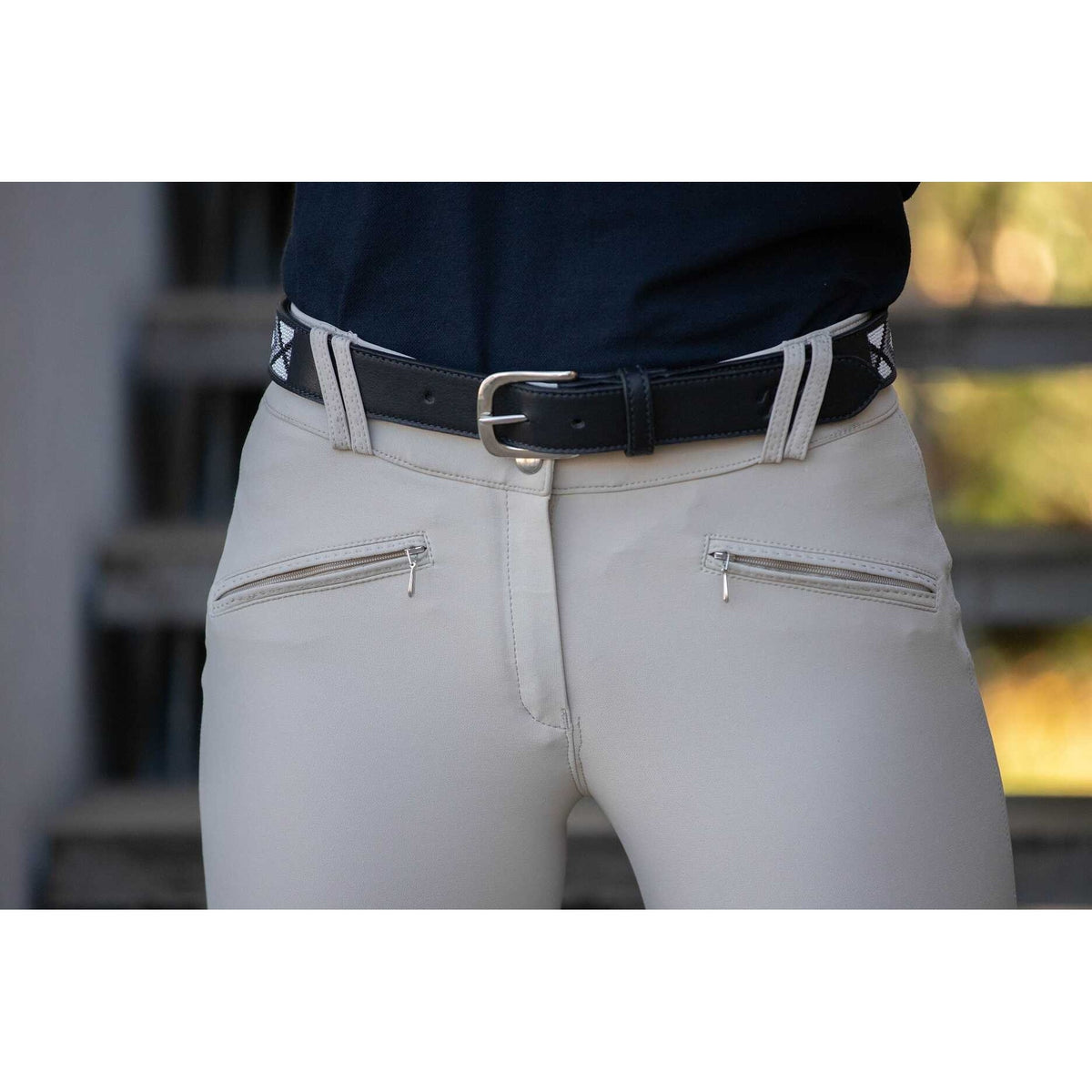 Pénélope Pearl Belt - Black/white - 960011090_ambi_4