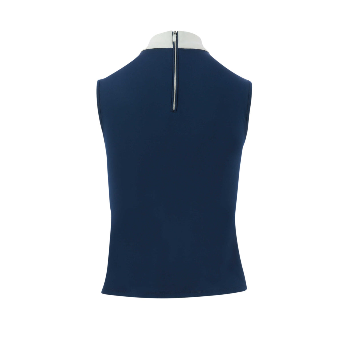 EQUITHÈME Puebla Show Shirt - Women's - Navy blue/grey - 962072171_packshot_4