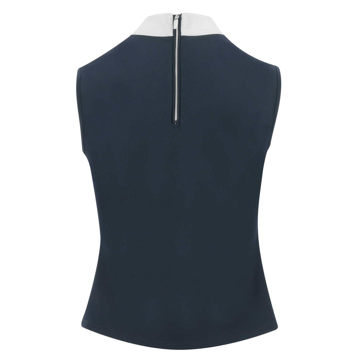 EQUITHÈME Puebla Show Shirt - Women's - Navy blue/grey - 962072172_packshot_4