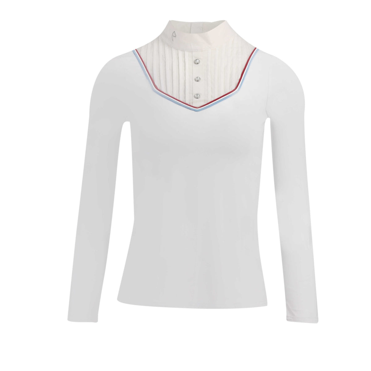 EQUITHÈME Cabourg Show Shirt - Women - White - 962075011_packshot_3