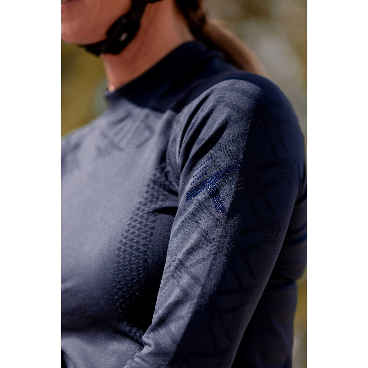 K by EQUITHÈME K-Agility Seamless Baselayer - Women - Navy blue - 963109072_ambi_3