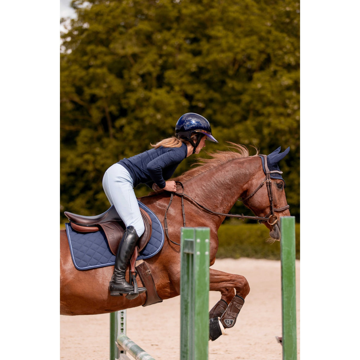 K by EQUITHÈME K-Agility Seamless Baselayer - Women - Navy blue - 963109072_ambi_7