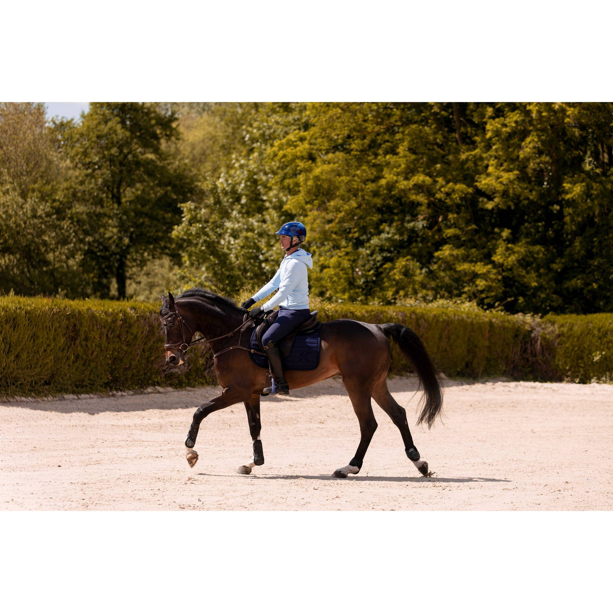 K by EQUITHÈME K-Karim Sweatshirt - Adult - Light blue - 963224123_ambi_10