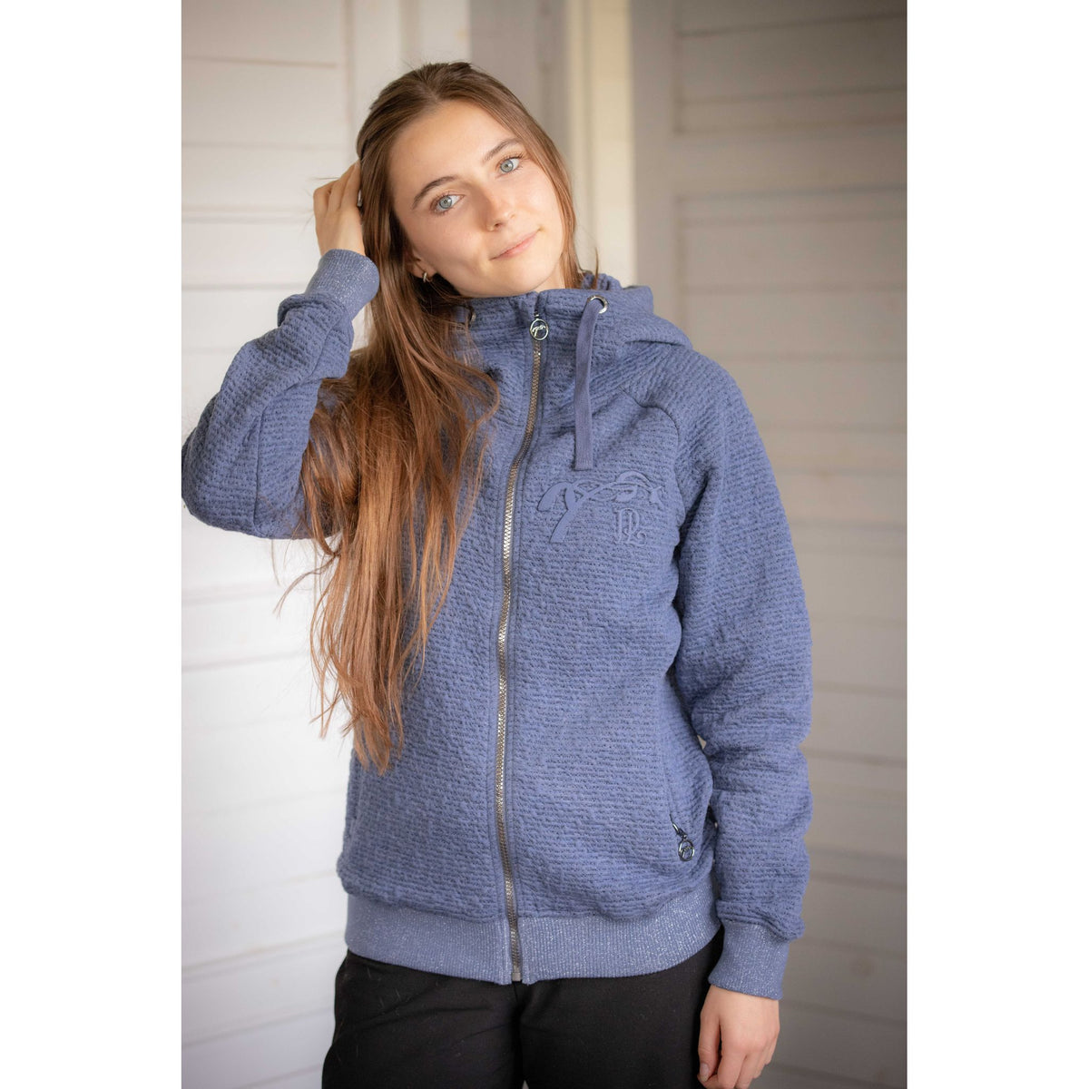 Pénélope PL-Meiwen Sweatshirt - Women - Navy blue - 963306071_ambi_10