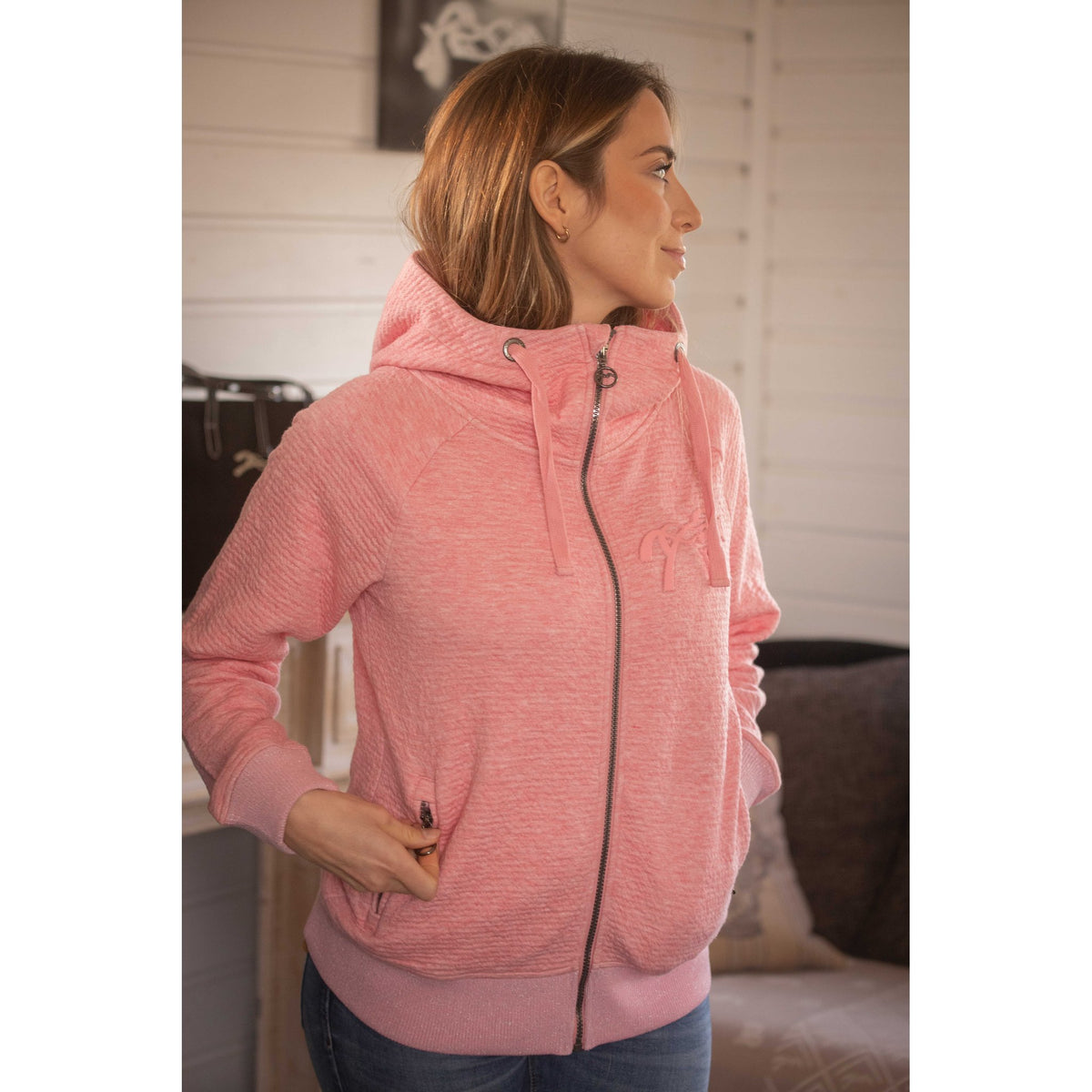 Pénélope PL-Meiwen Sweatshirt - Women - Light pink - 963306131_ambi_3