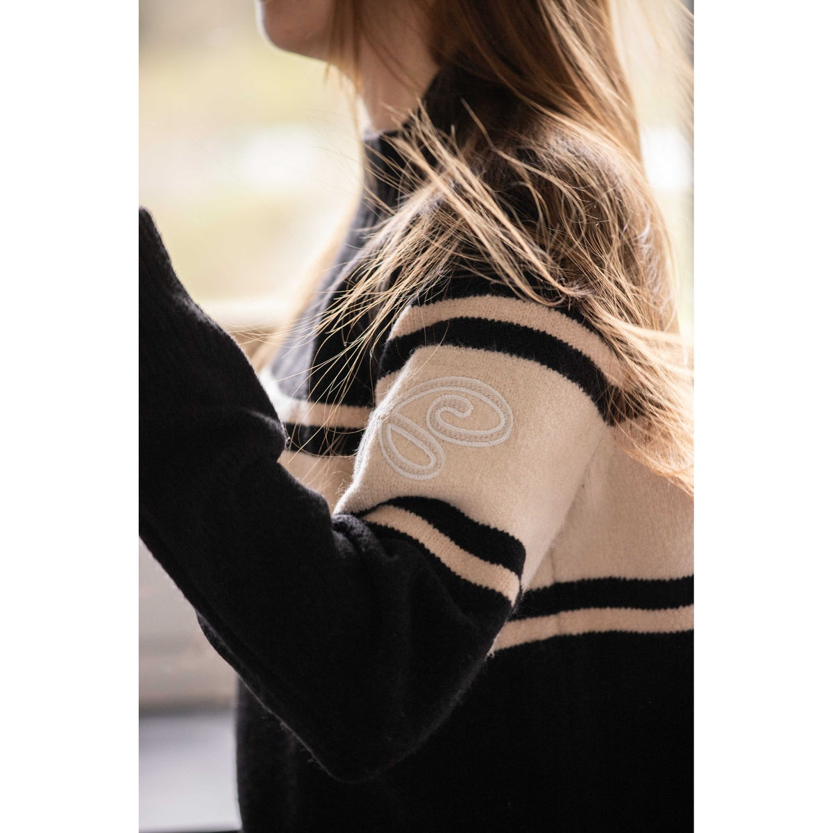 Pénélope Noris Sweater - Women - Black/camel - 966001251_ambi_8