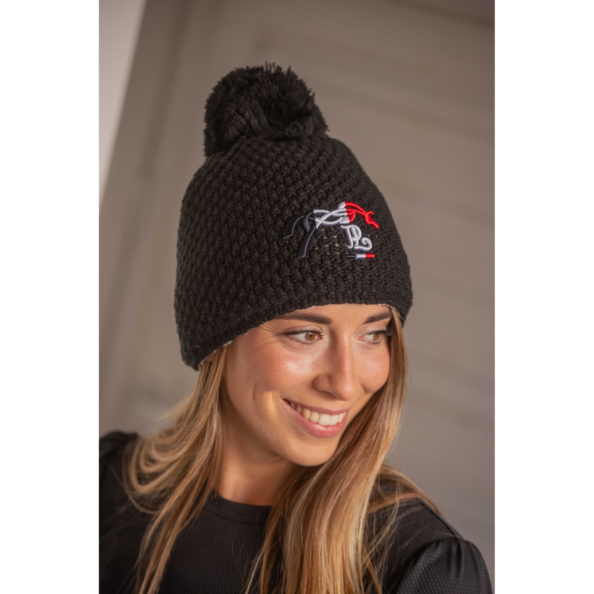 Pénélope Timy Knitted Hat Black 985806002