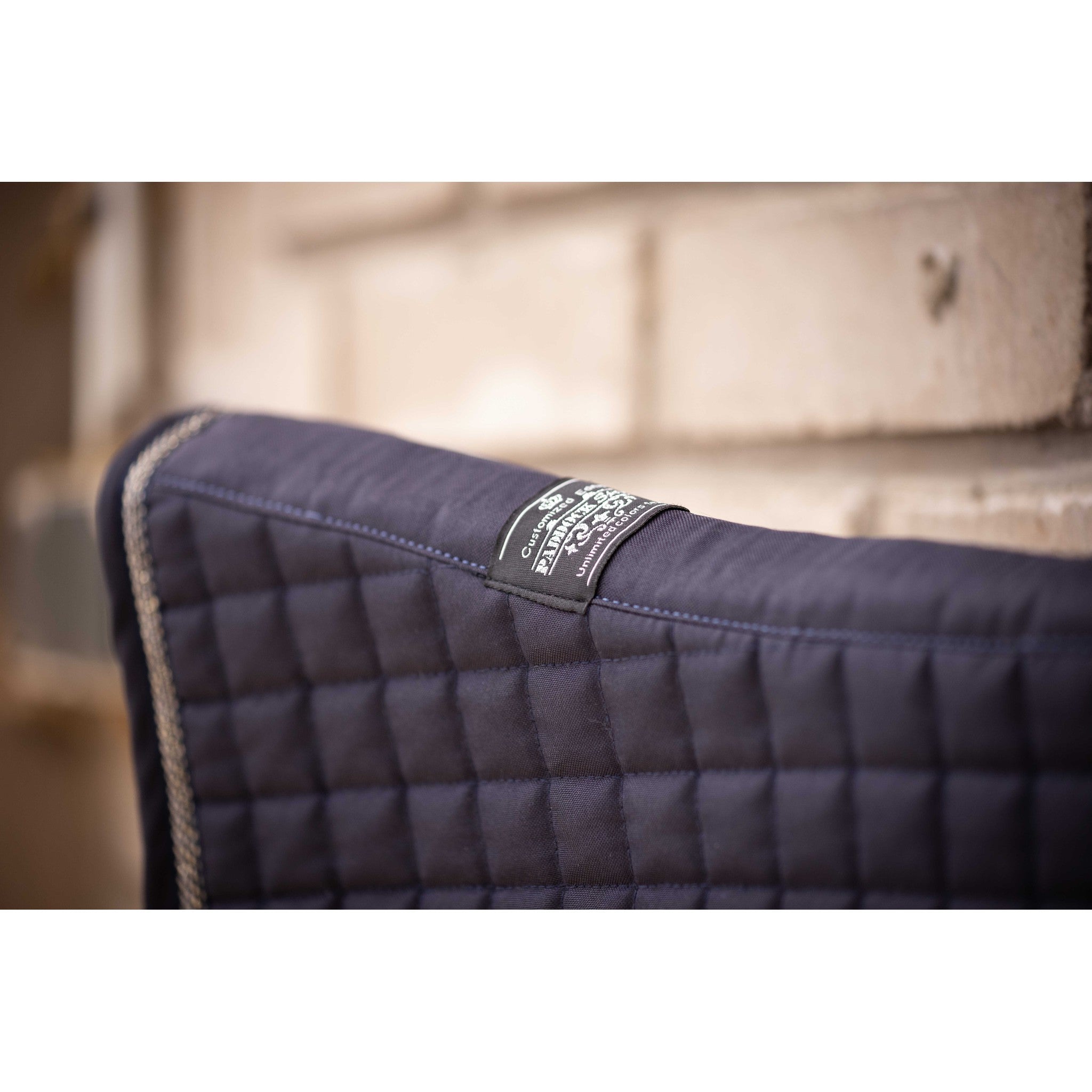 Paddock Sports American Dressage Saddle Pad Navy blue - 204745007_ambi_4
