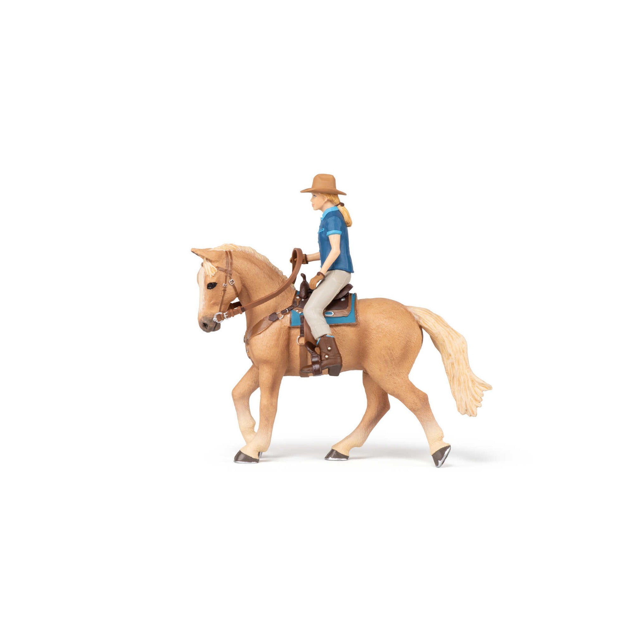 Papo Western Horse and Rider Set - 905051566_packshot_8