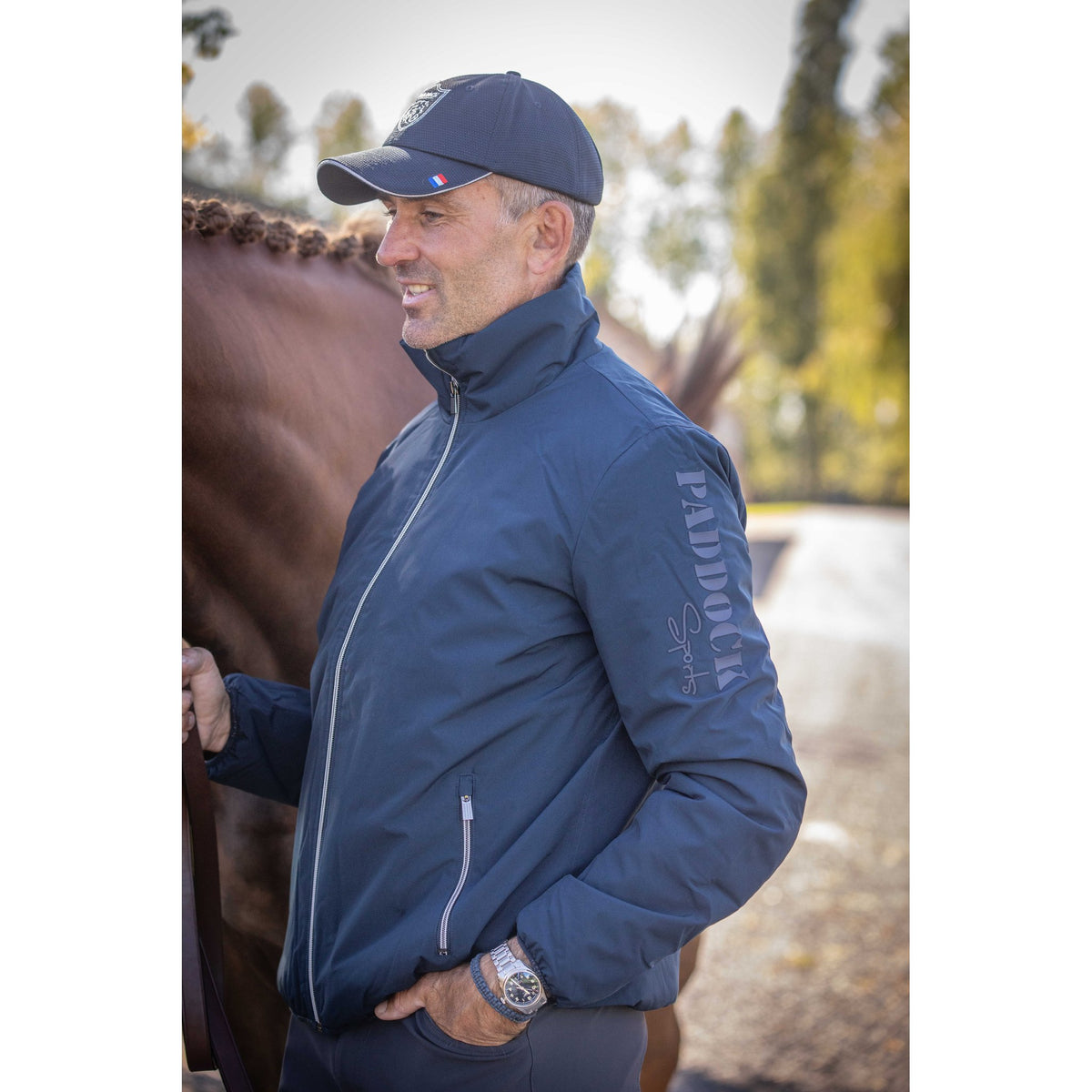 Paddock Sports Laffitte Jacket - Adult - Navy blue - 978008071_ambi_4