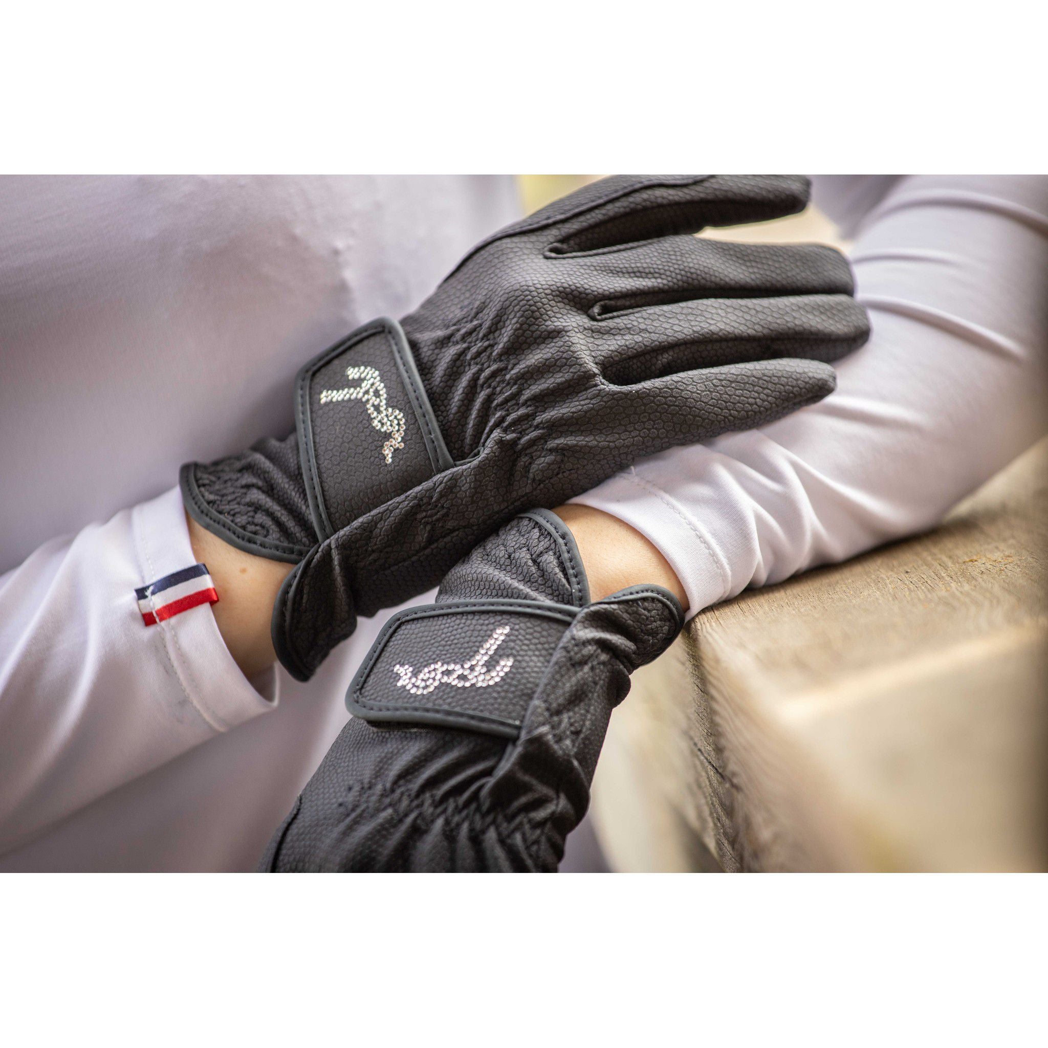 Pénélope Prisma Riding gloves - Ladies Navy blue 930805765