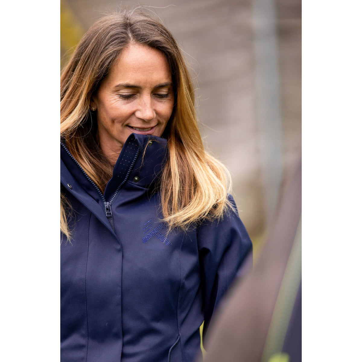 K by EQUITHÈME K-Power Parka - Women - Navy blue - 978741072_ambi_14