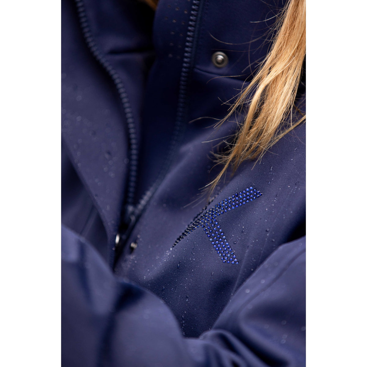 K by EQUITHÈME K-Power Parka - Women - Navy blue - 978741072_ambi_15