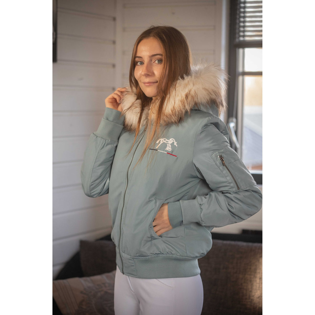 Pénélope Lyon Jacket - Women - Light green - 978800471_ambi_6