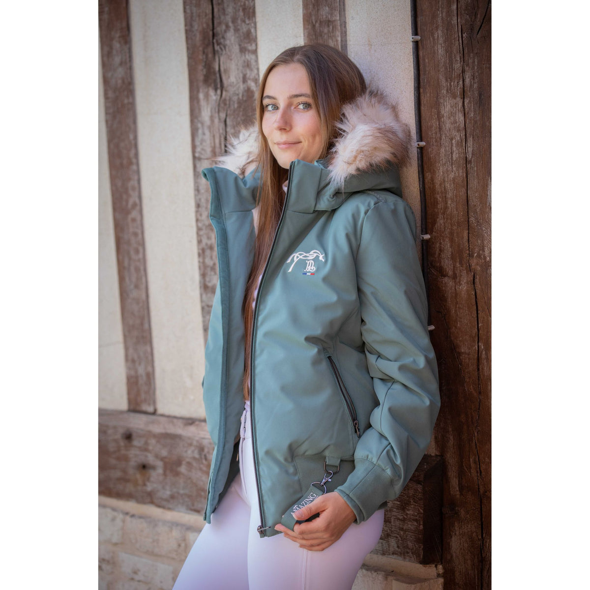 Pénélope Step Jacket - Women - Emerald Green - 978814181_ambi_10