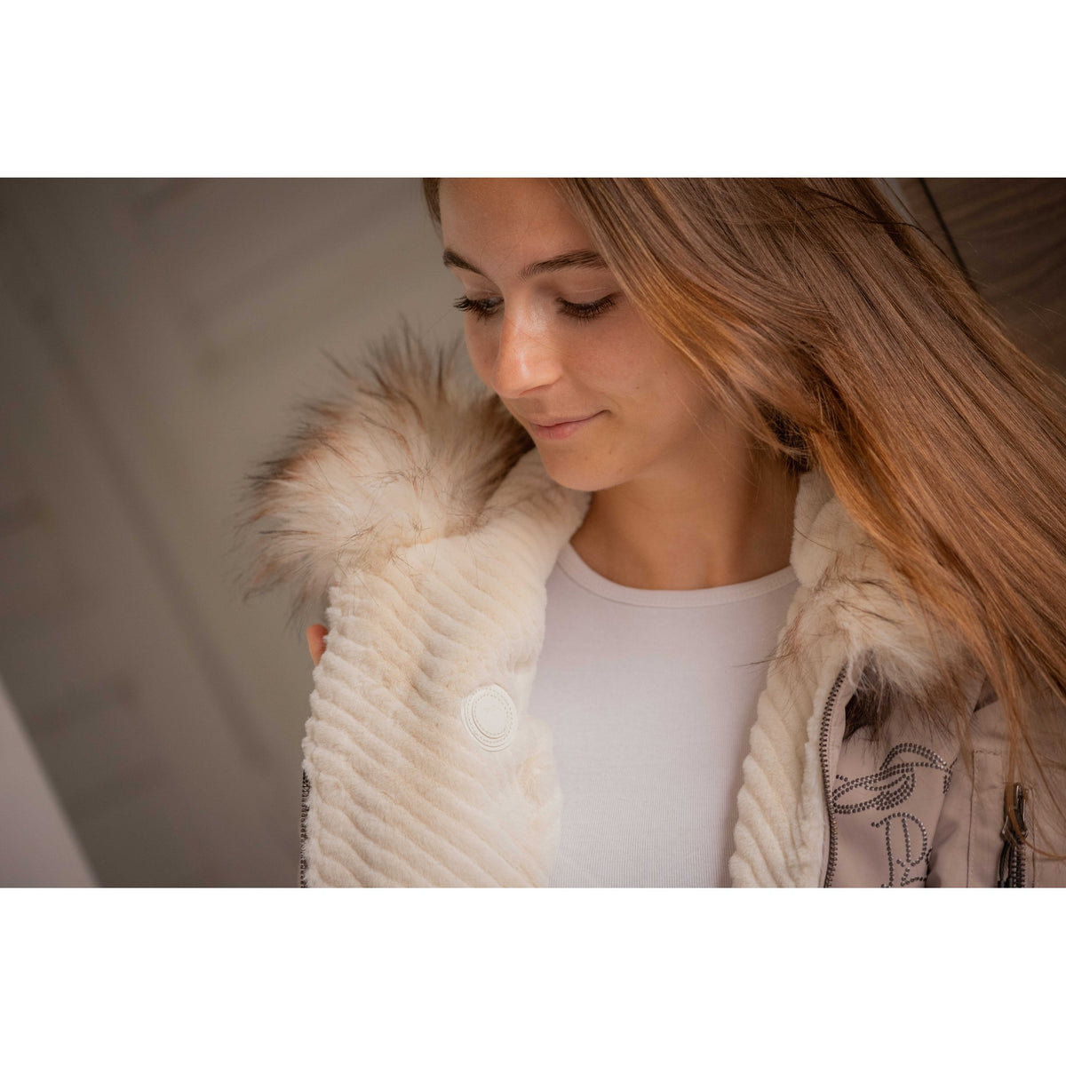 Pénélope PL-Lyon Reversible Jacket - Women - Ecru - 978827271_ambi_4