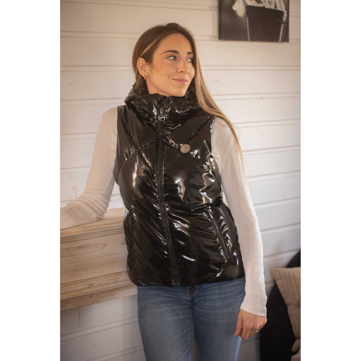 Pénélope Mélina Down Jacket - Women - Black - 978829021_ambi_1