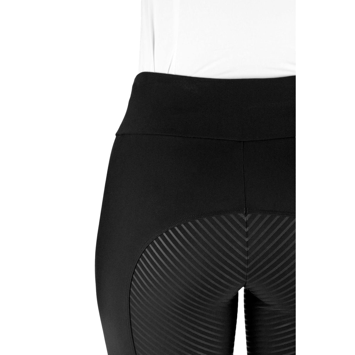 K by EQUITHÈME K-Grip Silicone Riding Leggings - Women - Black - 979173236_zoom_1