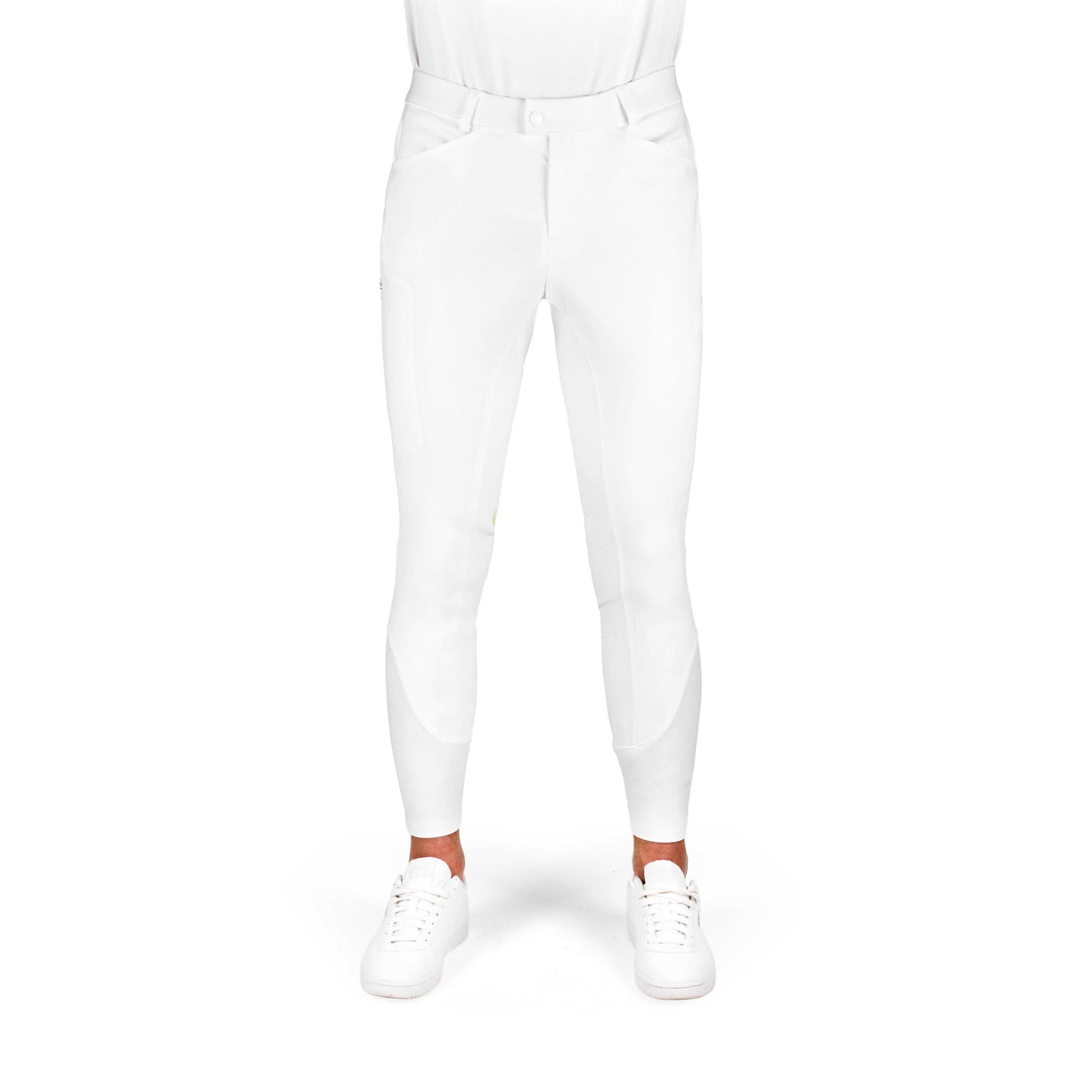 K by EQUITHÈME K-Technik Riding Breeches - Men - White - 979371140_packshot_1