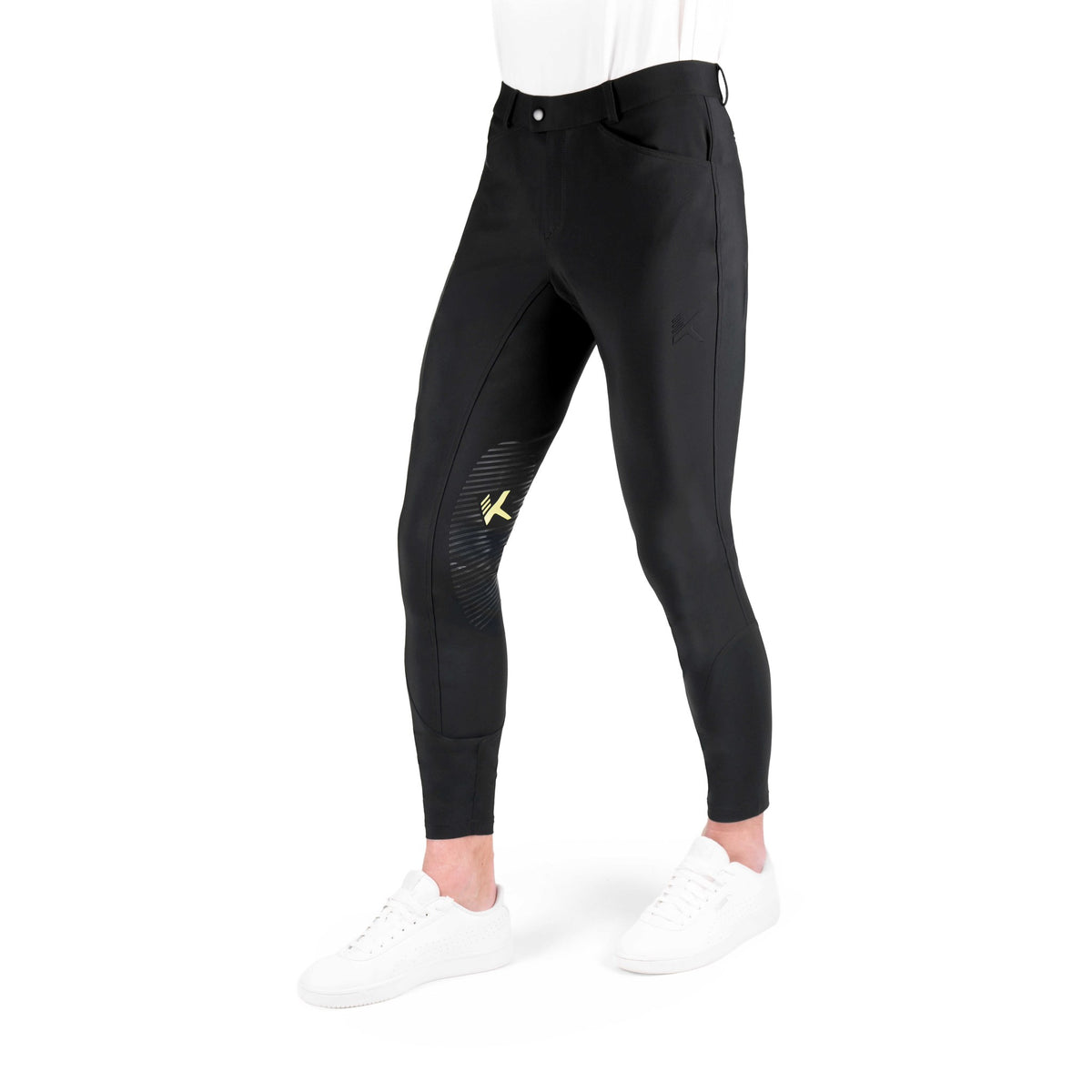 K by EQUITHÈME K-Technik Riding Breeches - Men - Black - 979371240_packshot_4