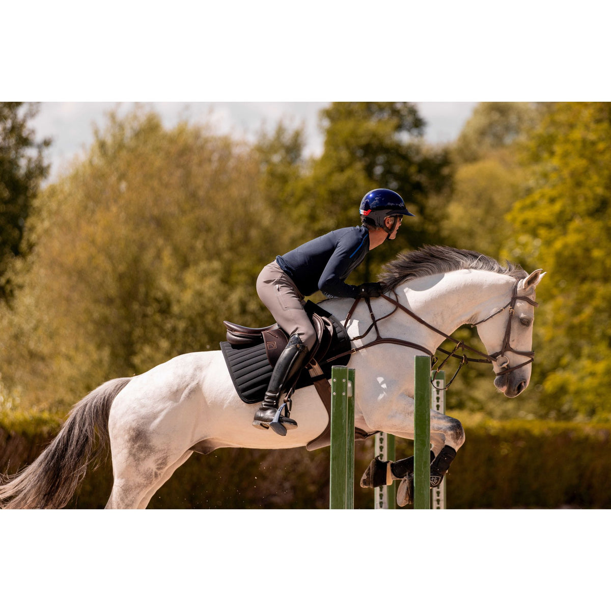K by EQUITHÈME K-Technik Riding Breeches - Men - Dark grey - 979371640_ambi_4