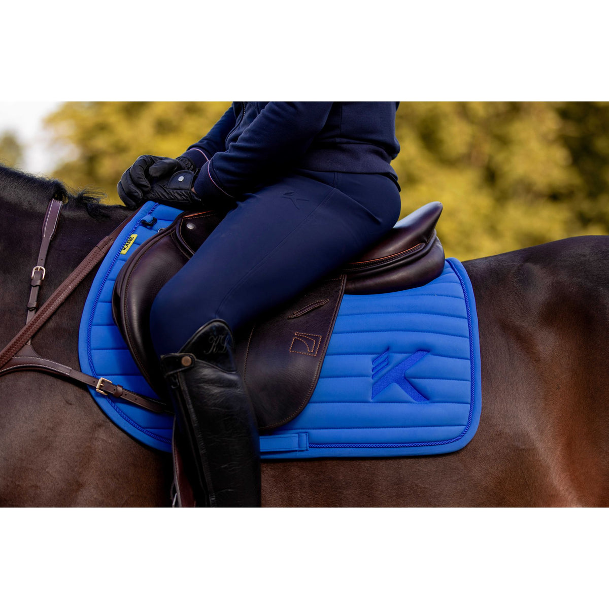 K by EQUITHÈME K-Technik Riding Breeches - Men - Navy blue - 979371740_ambi_5