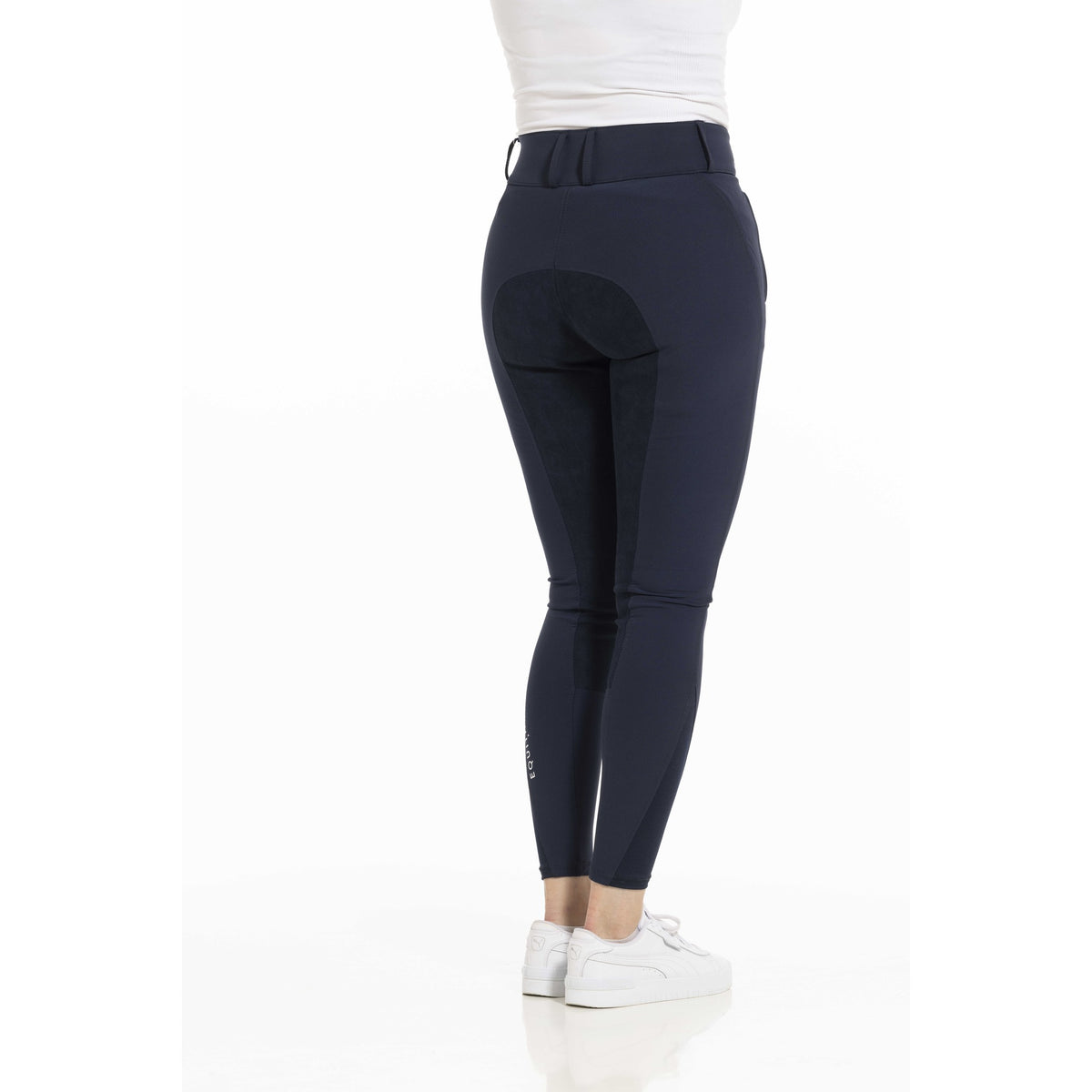 EQUITHÈME Nicole Clarino Full Seat Riding Breeches - Women - Navy blue - 979572736_packshot_4