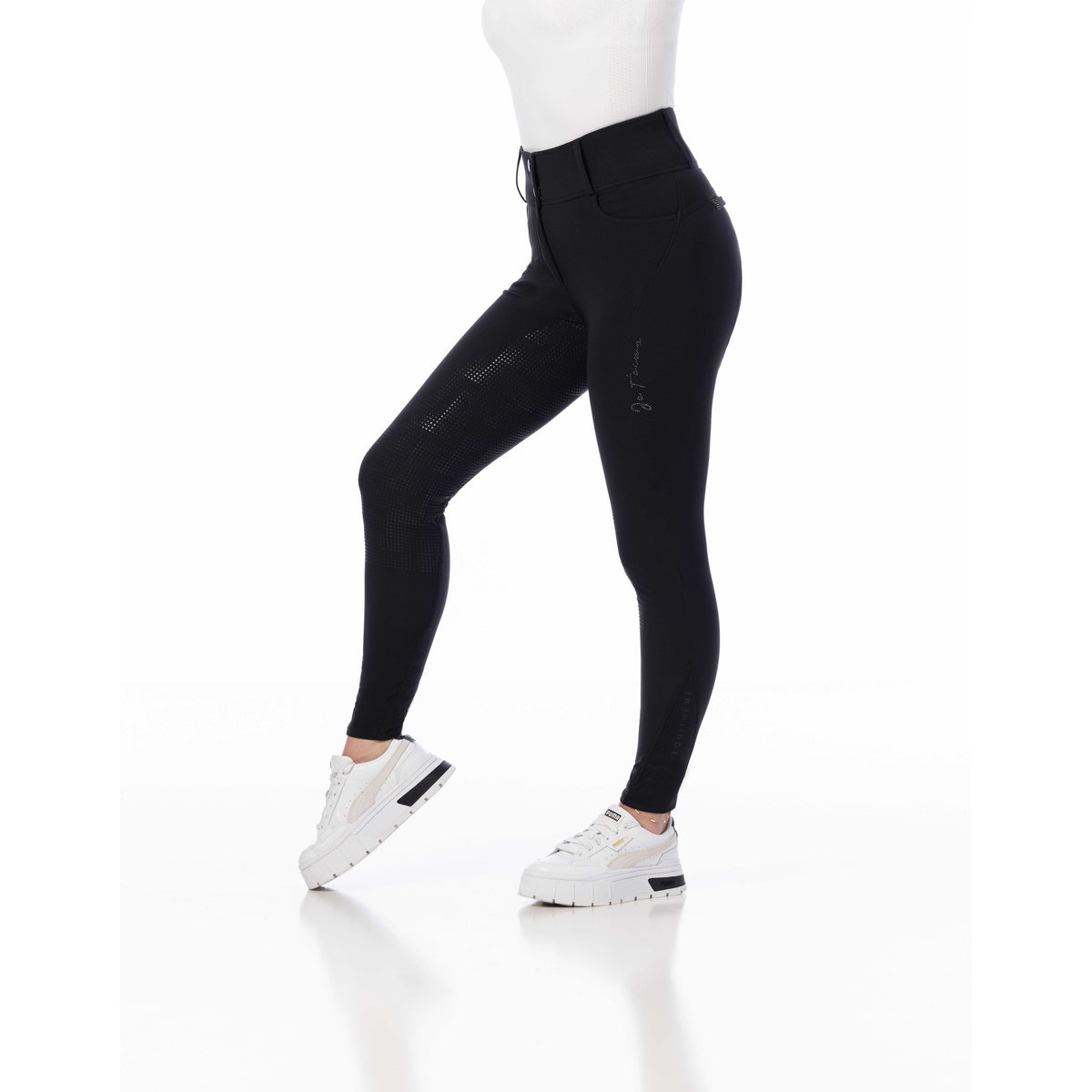 EQUITHÈME Queen Riding Breeches - Women's - Black - 979823236_ambi_6