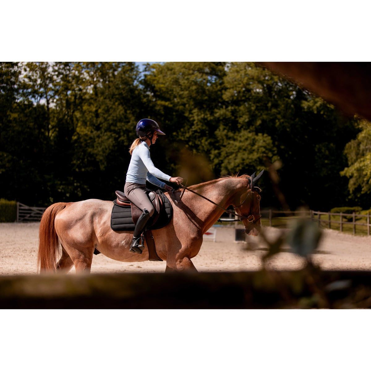 K by EQUITHÈME K-Explore Riding Breeches - Women - Dark grey - 979844036_ambi_7