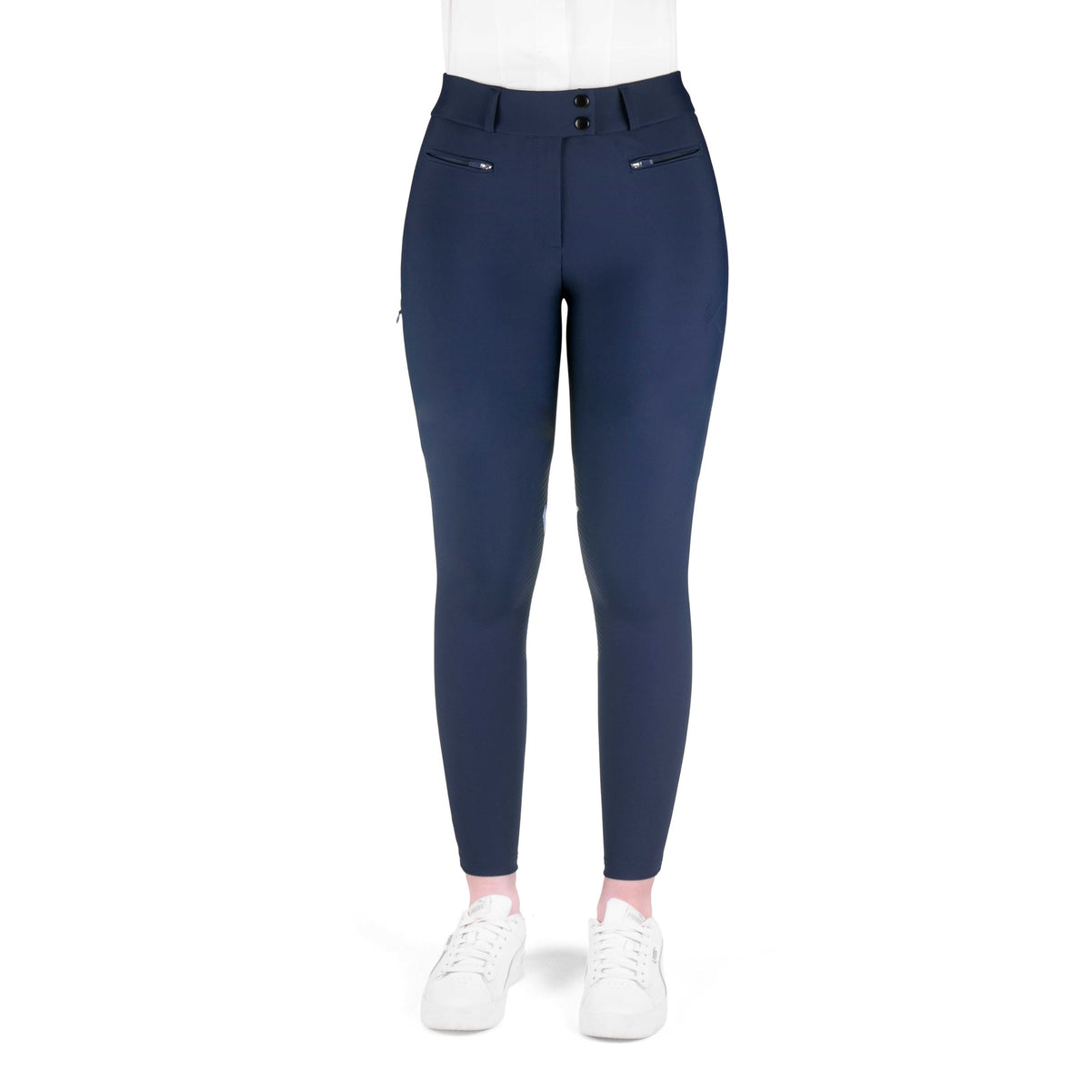 K by EQUITHÈME K-Explore Riding Breeches - Women - Navy blue - 979844736_packshot_1