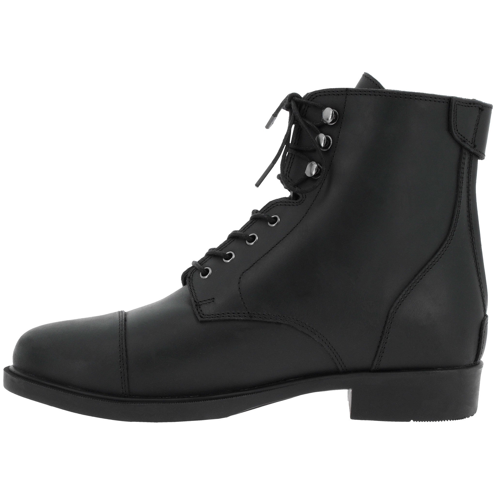Norton Nîmes Lace-Up + Zip Boots Black 914114239