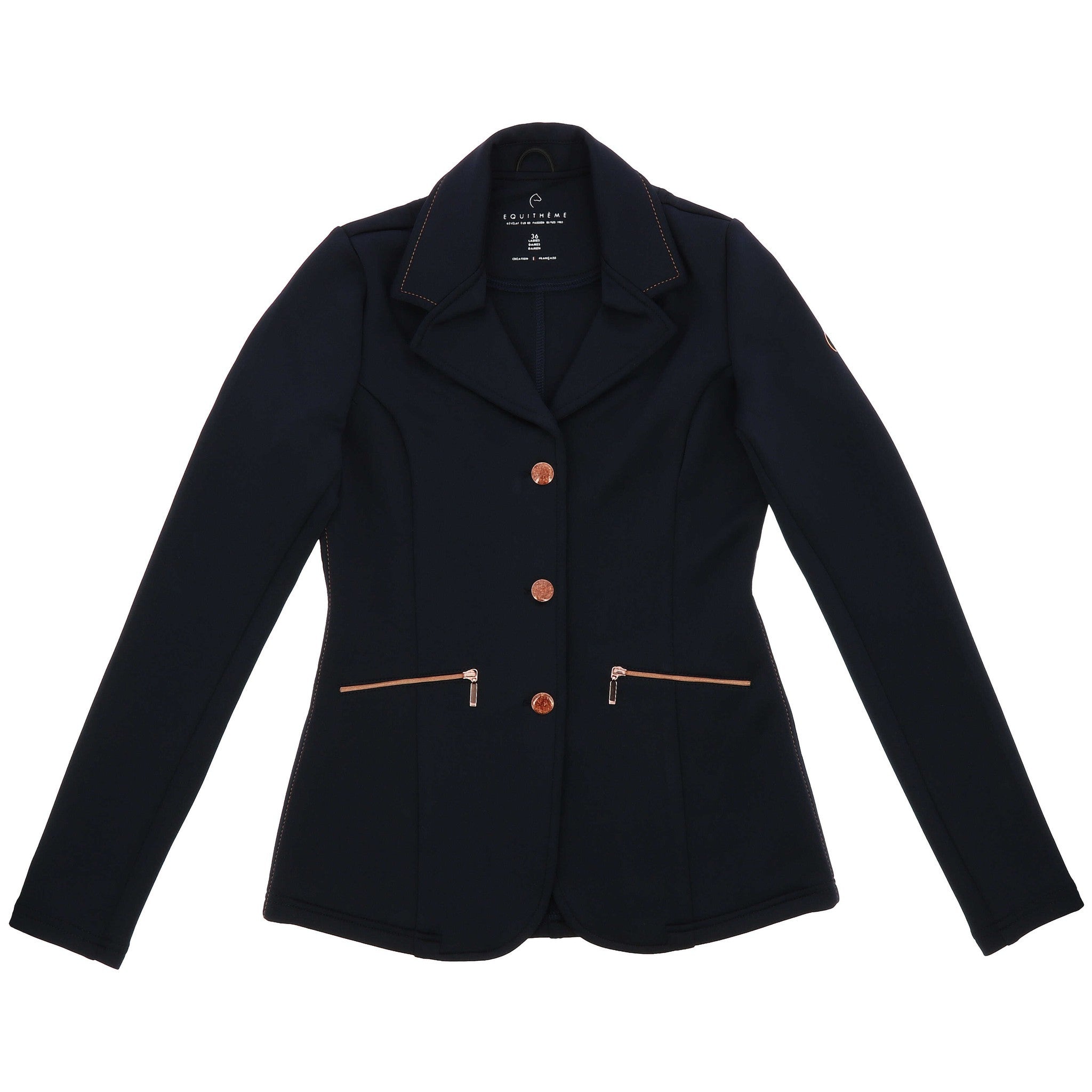 EQUITHÈME Athens competition jacket - Ladies Navy blue 988473736