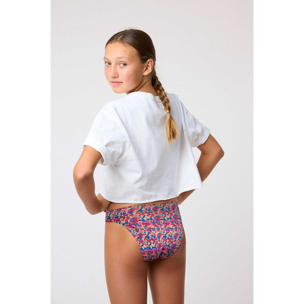 SMOON Séléné Menstrual Underwear Medium Flow - Kids - Liberty Print - 983100132_ambi_2