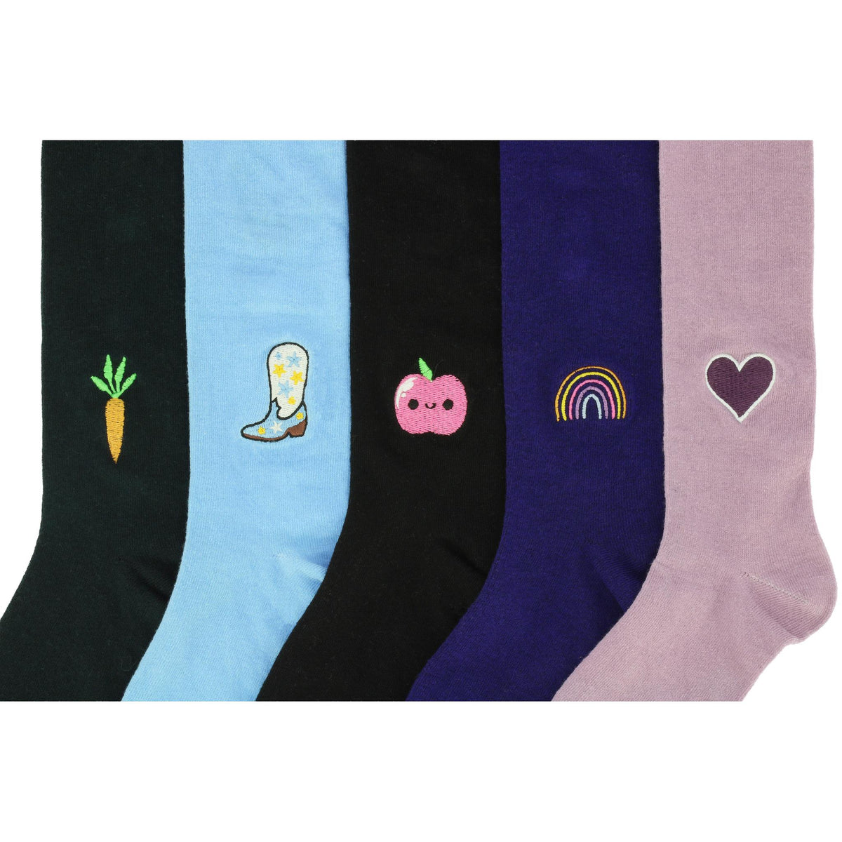 EQUITHÈME Nikita Socks - Black/pink - 986502202_compo_1