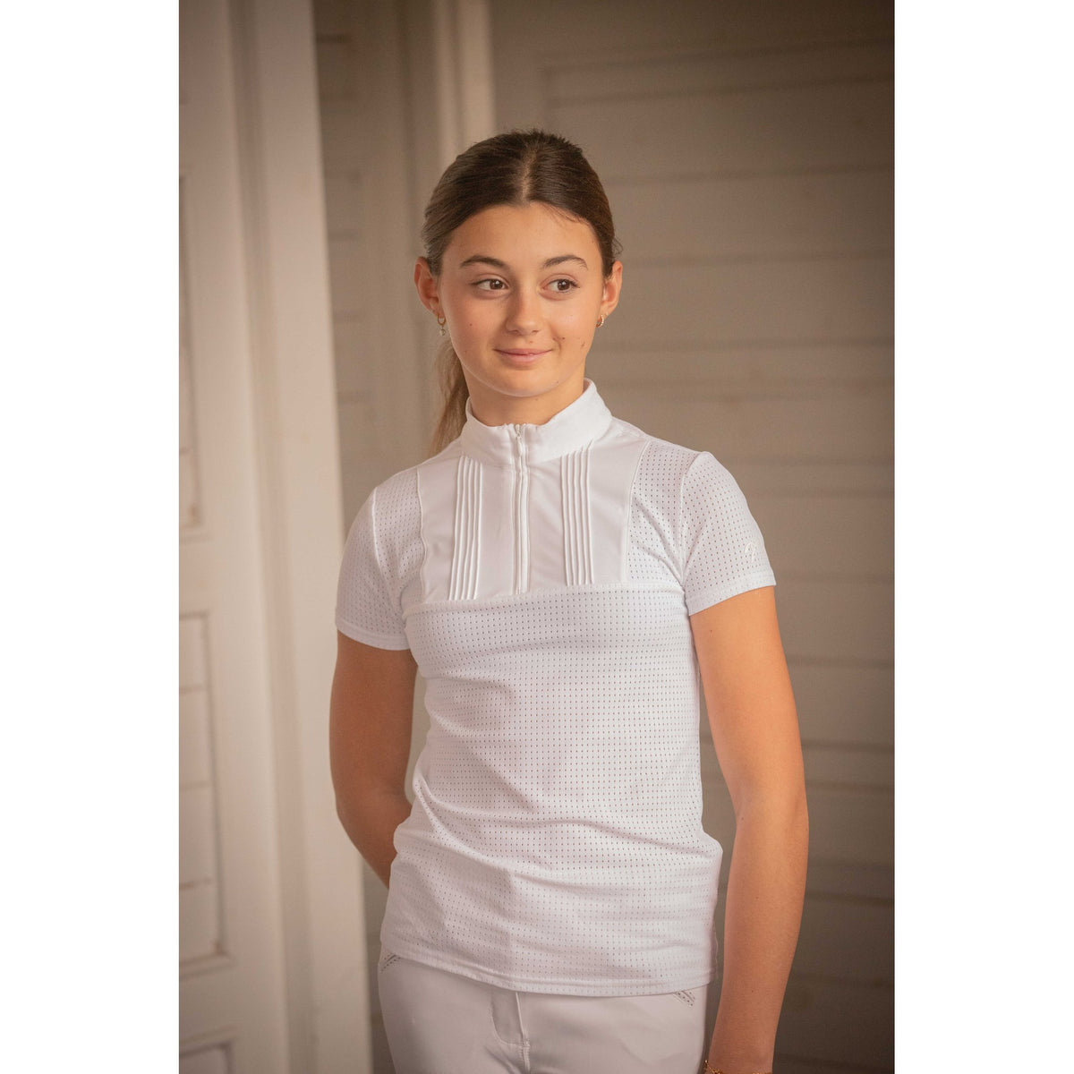 Eden by Pénélope Florence Show Shirt - Kids - White - 987923112_ambi_2