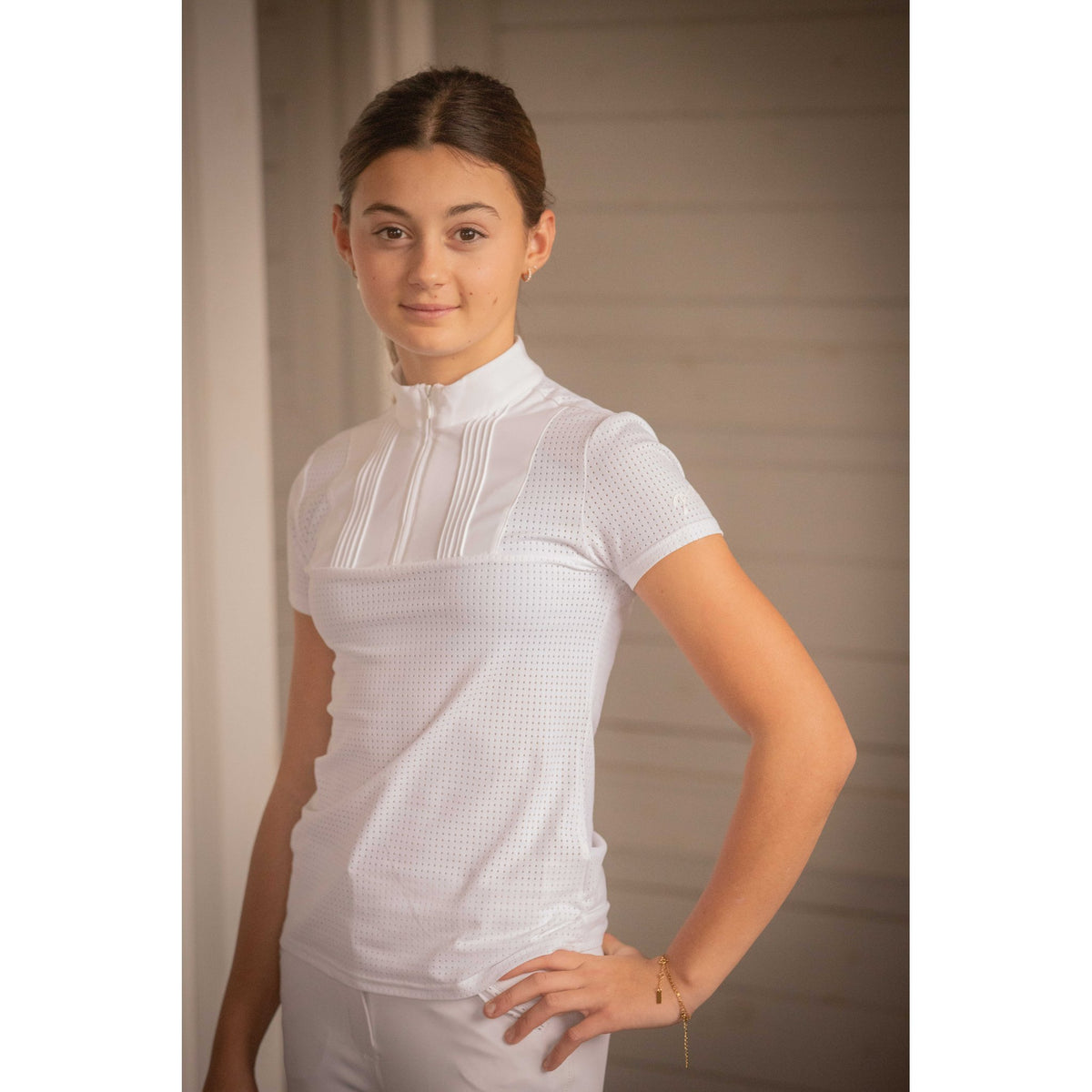 Eden by Pénélope Florence Show Shirt - Kids - White - 987923112_ambi_3