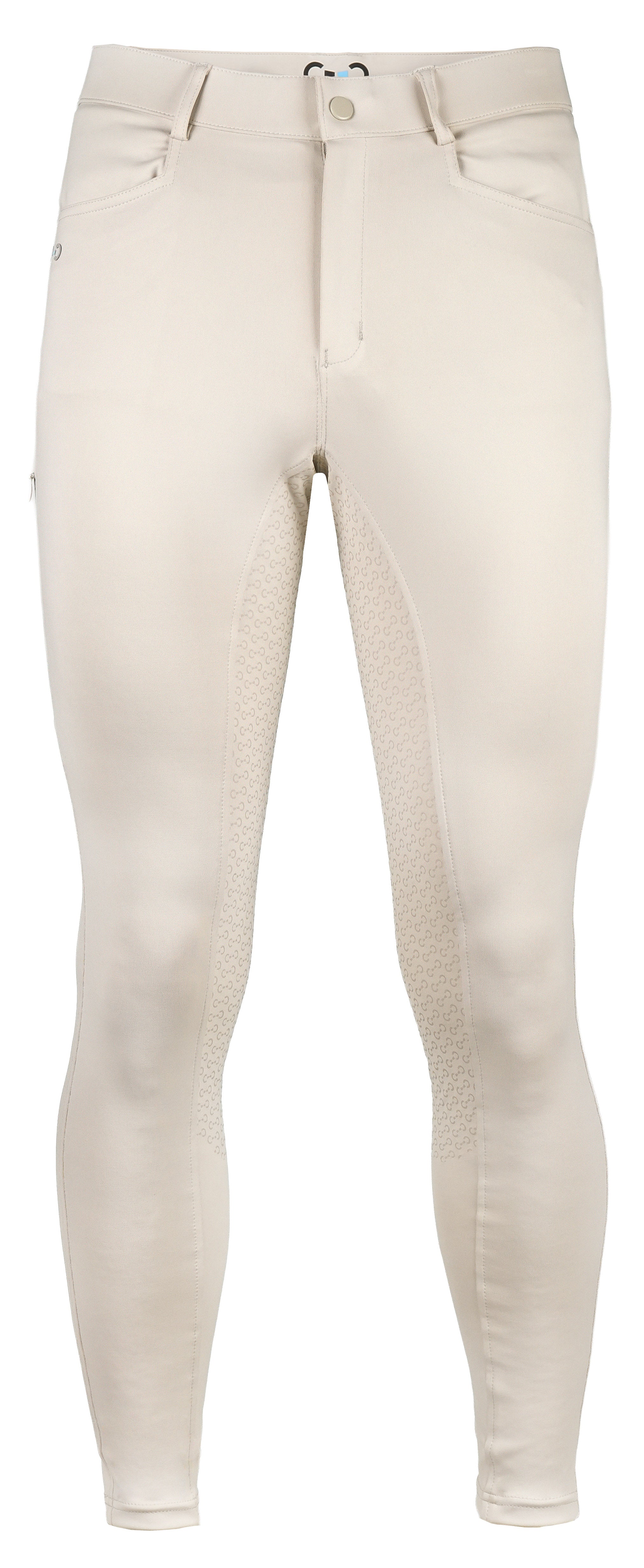 Riding World River Silicone Full-Seat Breeches - Children Beige