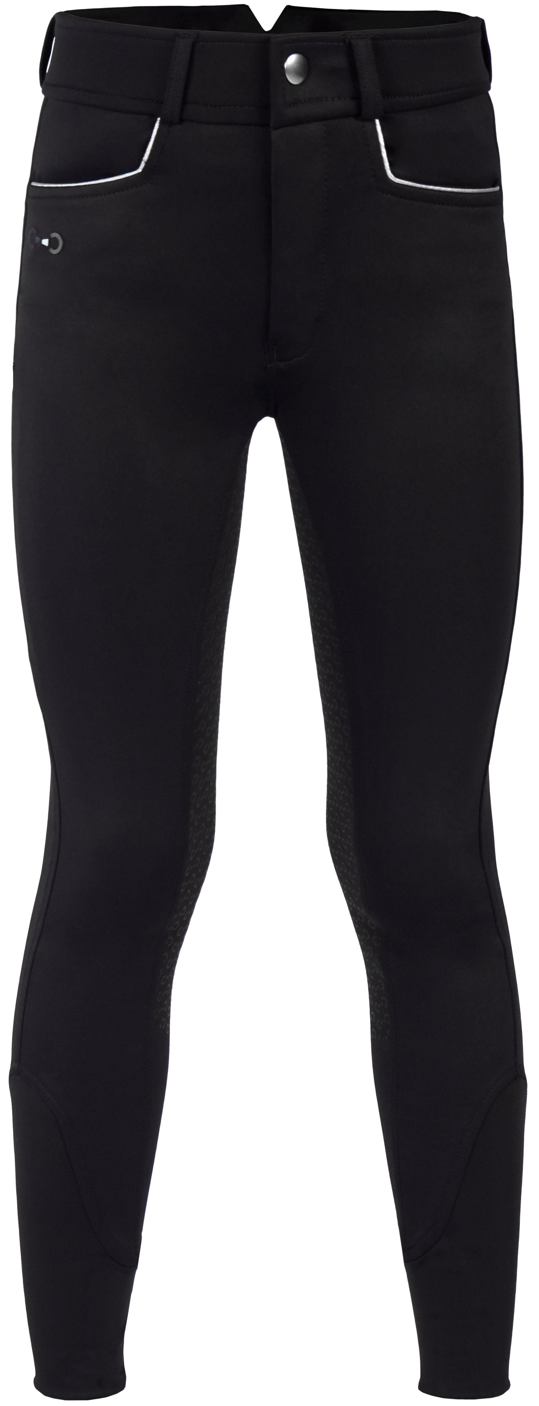 Riding World River Silicone Full-Seat Breeches - Children Black