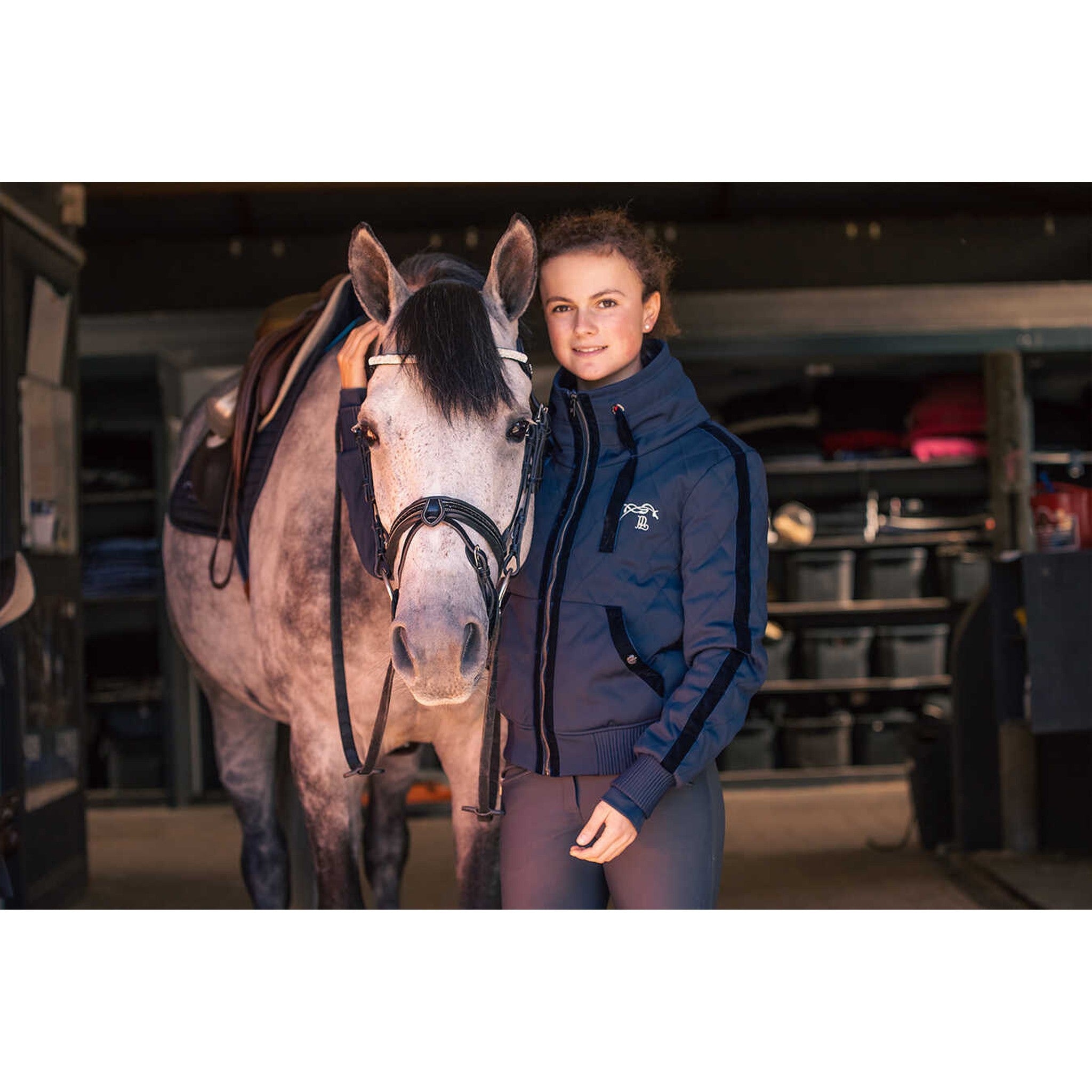 Penelope Luka Jacket - Women's Navy blue - 978812071_ambi_3