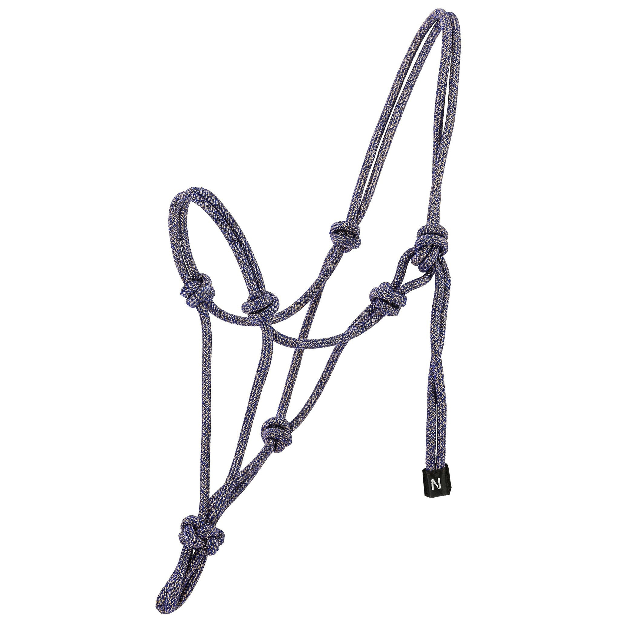 NORTON Glim Ethological Halter Royal blue/gold 510271610