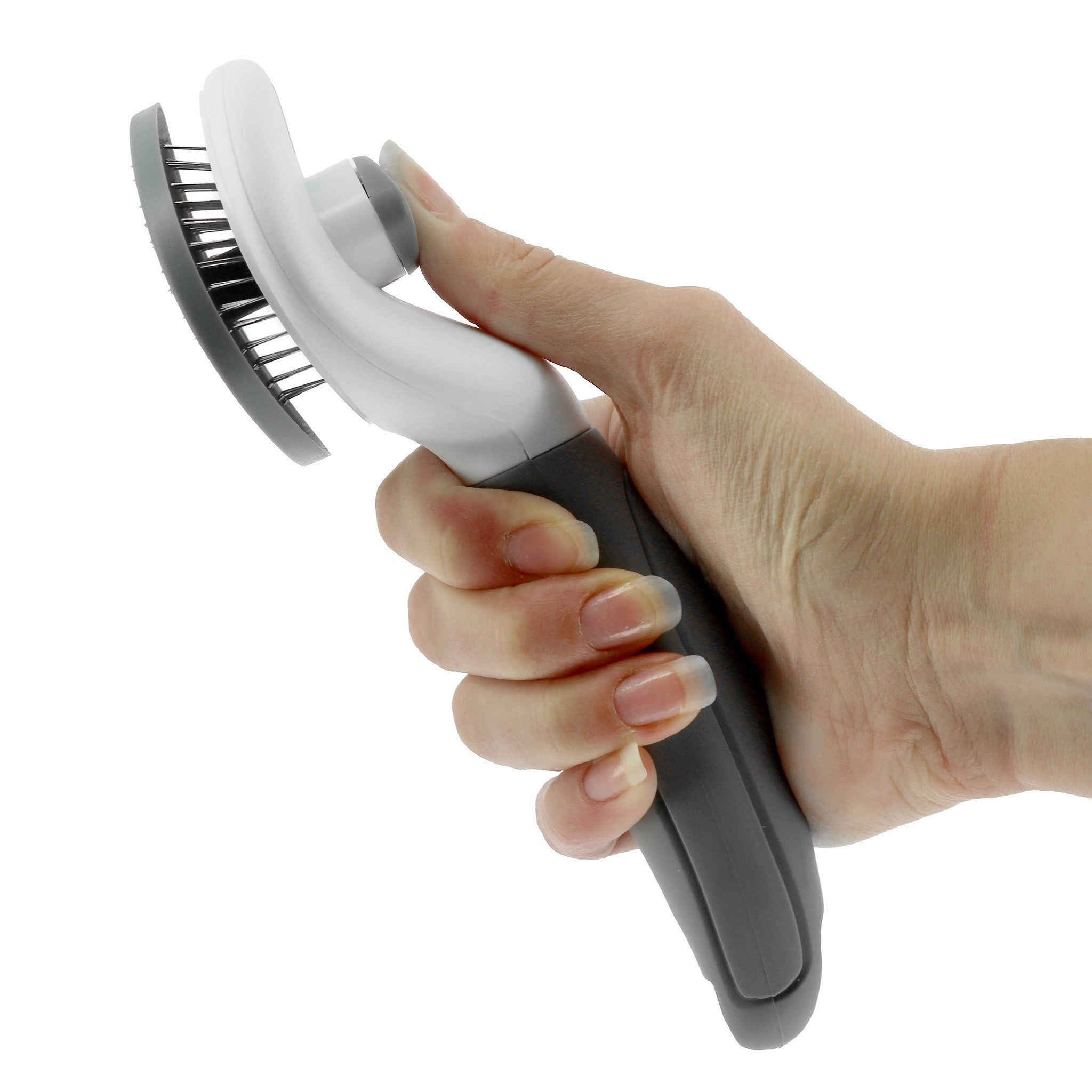 Hippo-Tonic Autonet Grooming Brush Grey 700055011