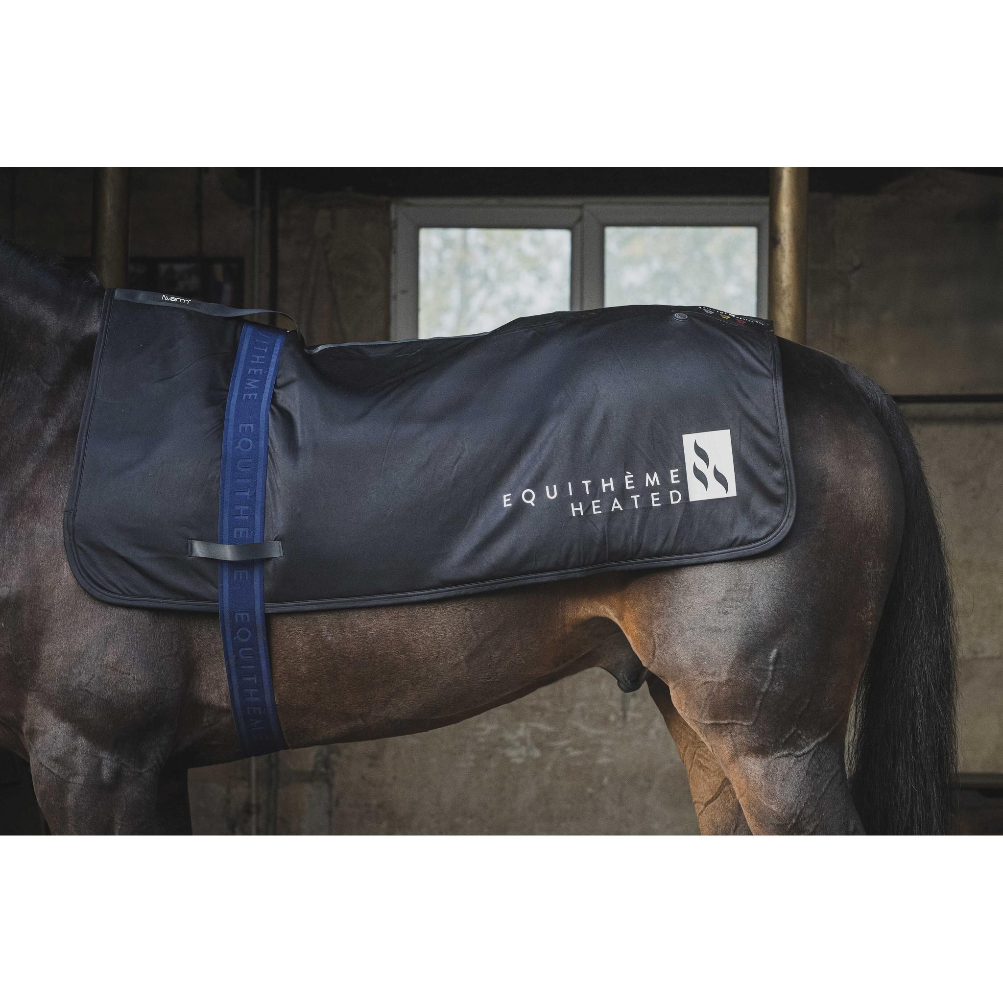 EQUITHÈME Heated Back Cover Black 981500201