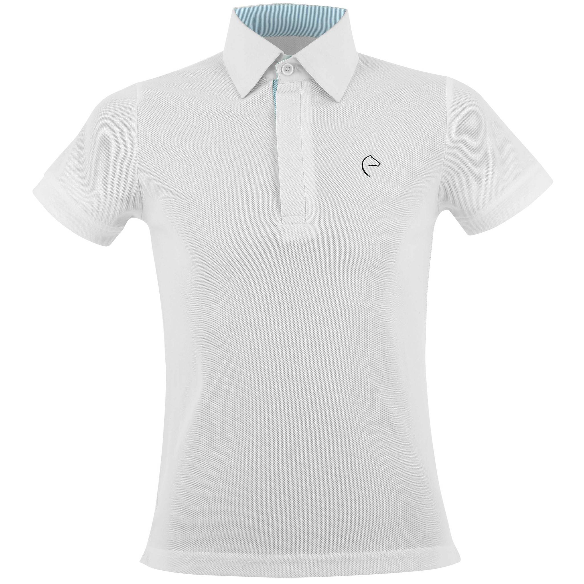 EQUITHÈME Edy Show Polo Shirt - Children White 962096110