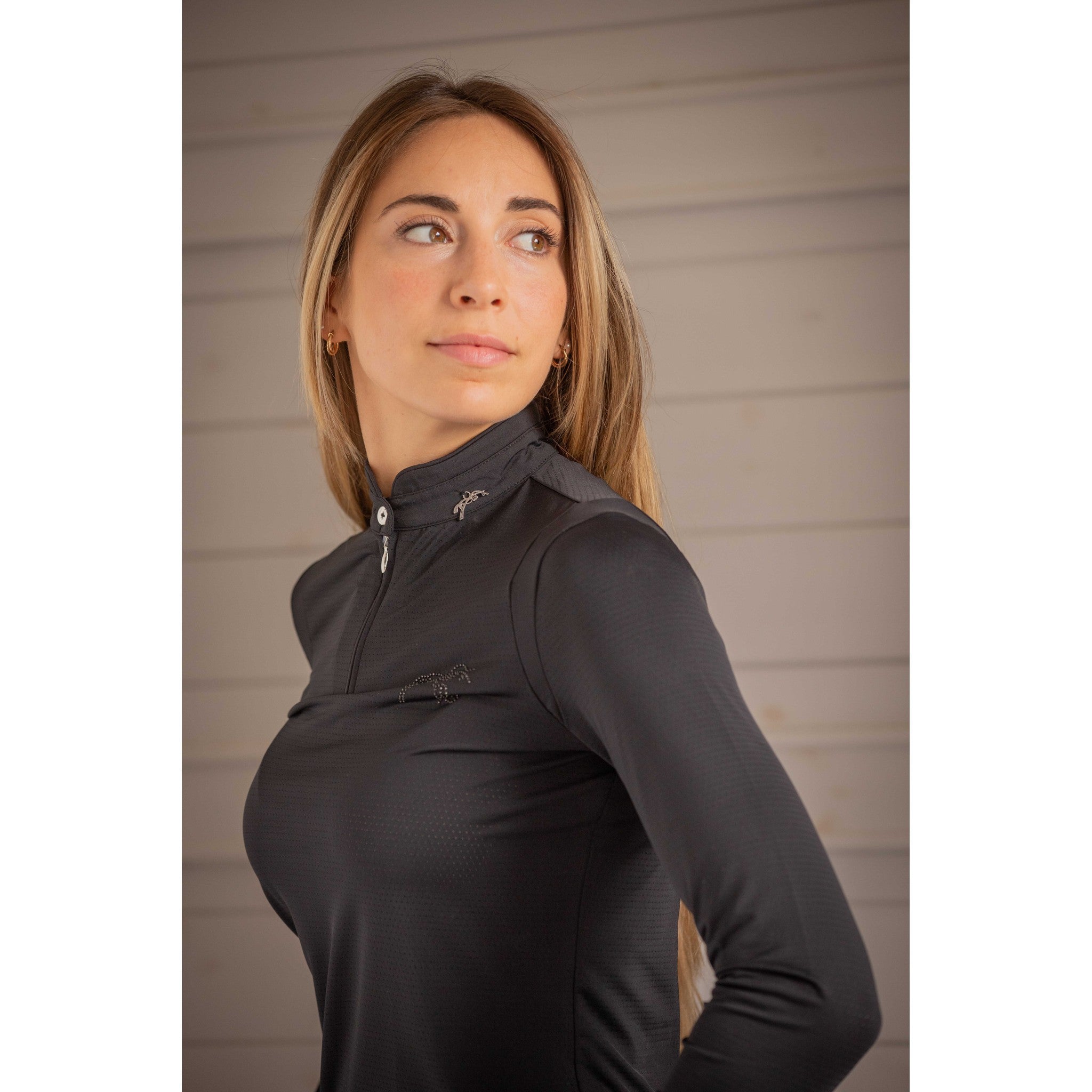 Pénélope Techpy Polo Shirt - Ladies Black 963427021